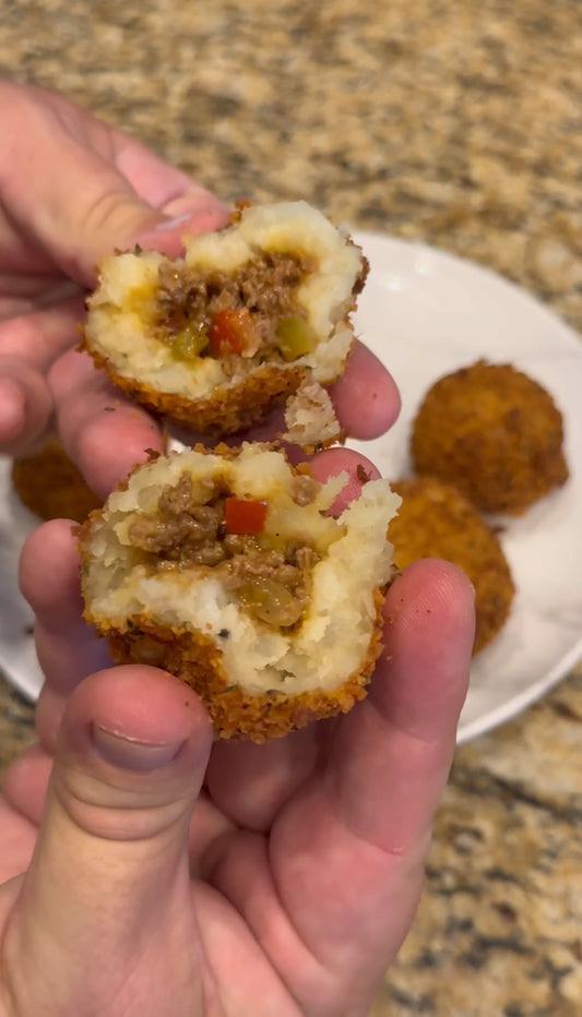 Papas Rellenas Stuffed Potato Balls