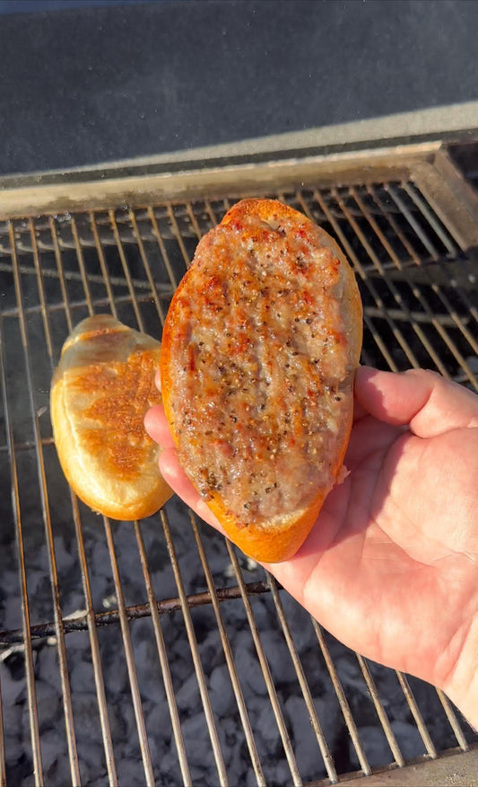 Breakfast Bratwurst Boats